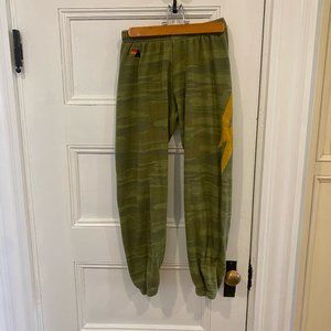 Aviator Nation Camo Bolt Sweatpants